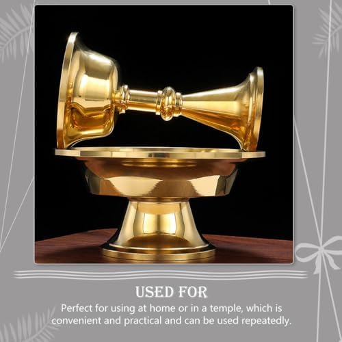 Multipurpose Copper Drinking Glass for Temple and Home Use