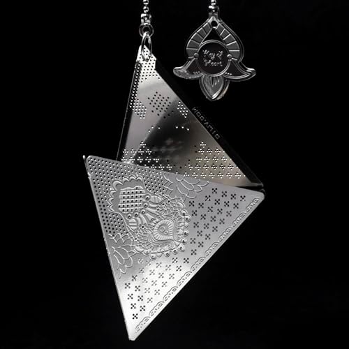 Loose Leaf Tea Infuser Pyramid Shape - Gold