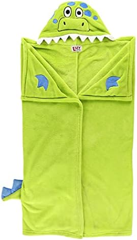 Lazy One Dinosaur Hooded Blanket for Kids
