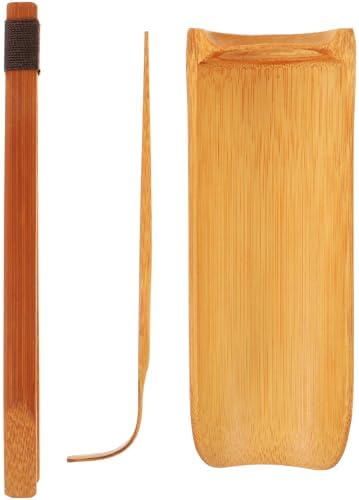3pcs Bamboo Tea Scoop Set for Home and Office