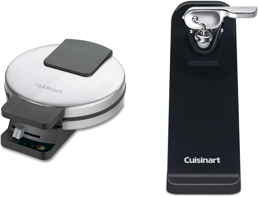 Cuisinart Classic Round Waffle Maker Silver
