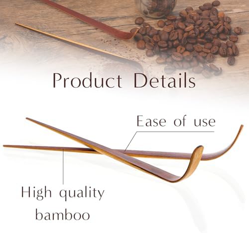 2Pcs Japanese Bamboo Matcha Scoop for Tea Ceremony and Coffee