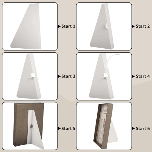 100 PCS 5 Inch Self Stick Cardboard Easel Backs