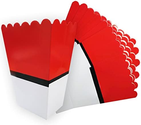 12Pcs Cartoon Popcorn Boxes for Parties