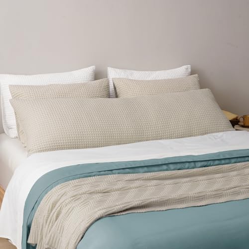 PHF Ultra Soft Waffle Weave Pillowcase 20x54