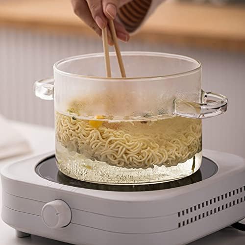 Clear Borosilicate Glass Stock Pot 1500ml
