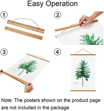 FALAMON 2 Pack Magnetic Poster Frame Hangers