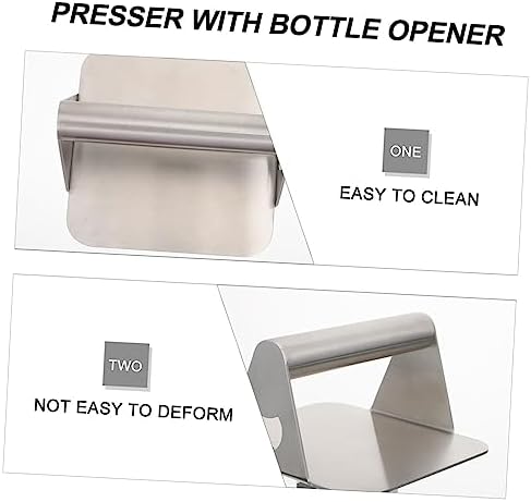 Stainless Steel Multi-Function Cake Press Opener