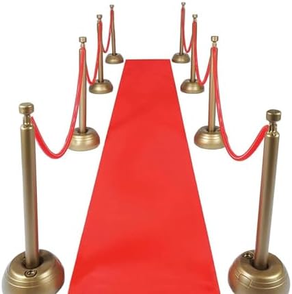 Yadi Red Carpet Runner 2x15ft Non-Woven Polyester Aisle Decor