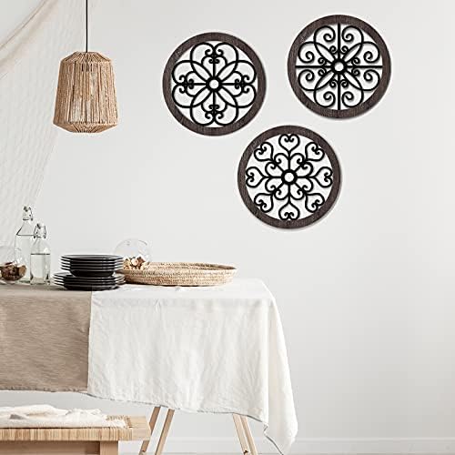 Blulu 3 Piece Rustic Wall Decor Set