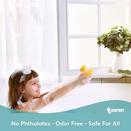 BigFoot Shower Curtain Liner 72x72 Clear