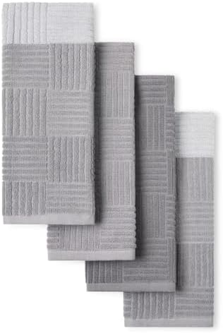 TOWN COUNTRY BASICS 4-Pack Kitchen Towel Set