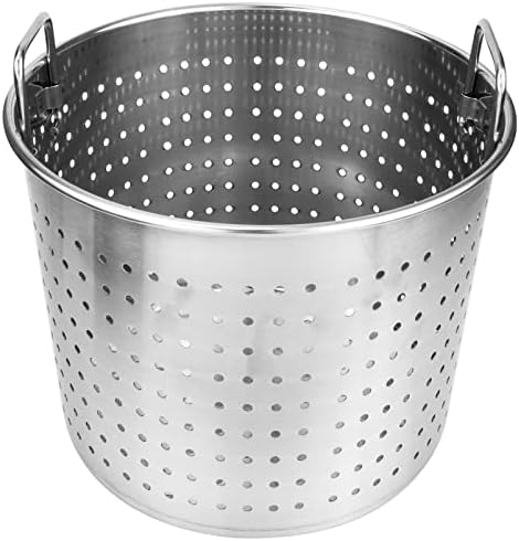 Hemoton Multi-Purpose Steam Pot Strainer Basket Insert