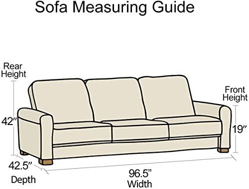 KEBE Clear Thicker Couch Cover for Pets