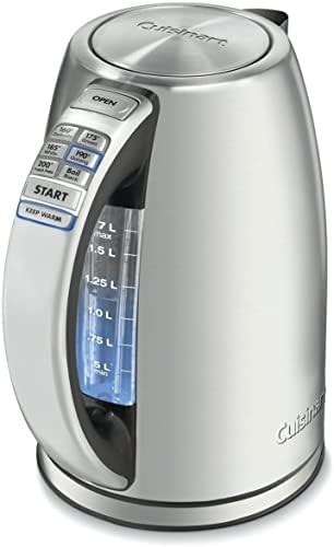 Cuisinart Electric Kettle with 6 Preset Temperatures and Can Opener