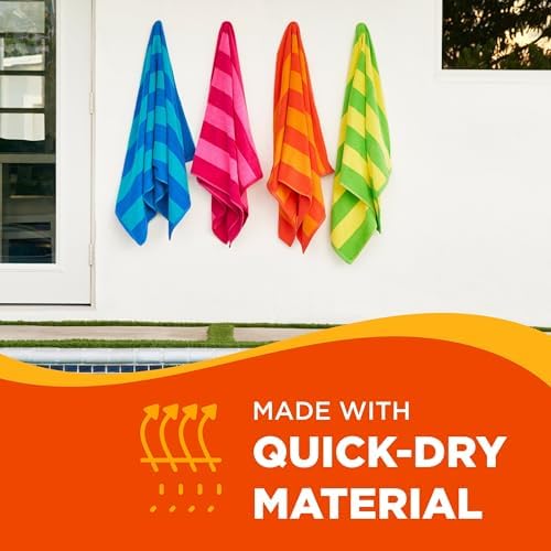 Kaufman - Soft Oversized Beach Towels 4 Pack