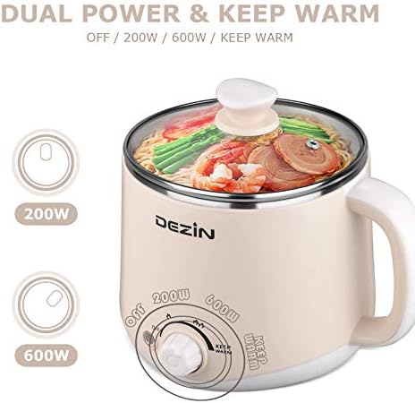 Dezin Electric Hot Pot 16L Multifunctional Cooker with Temperature Control