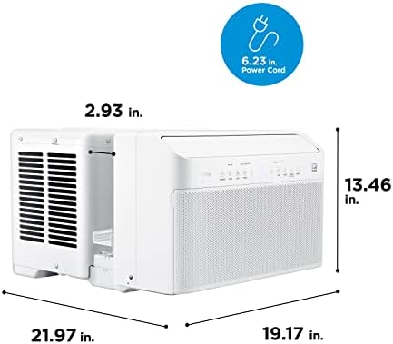 Midea MAW12V1QWT U-Shaped Window AC Unit