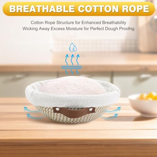 Nikkar Banneton Proofing Basket Set of 2