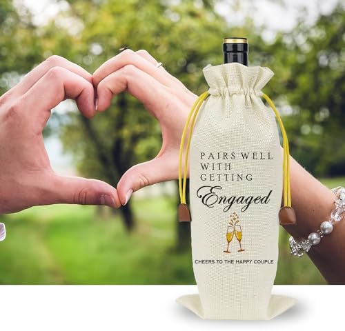 Raisingwell Wedding Wine Bag for New Couples