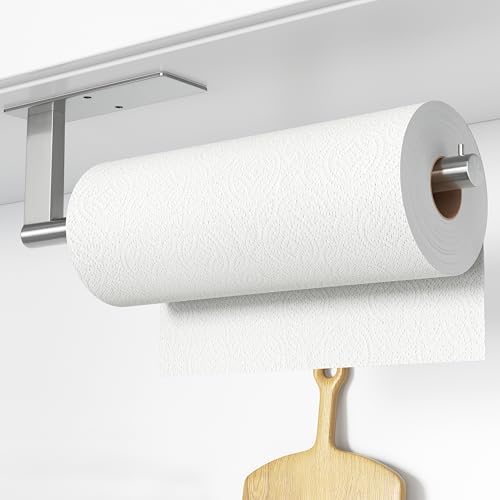 Stainless Steel Paper Towel Holder Under Cabinet