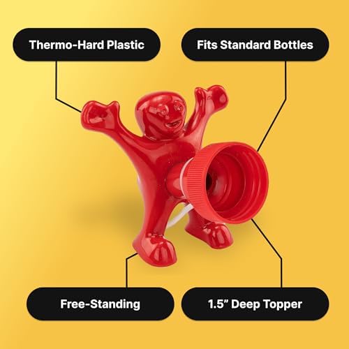 Sir Perky Condiment Bottle Topper - Fun Flair