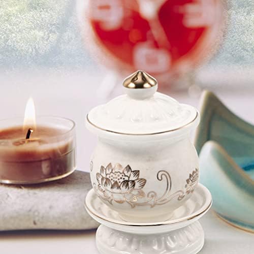 HOMSFOU Lotus Water Offering Bowl 2pcs