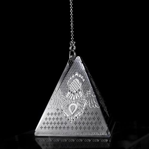 Loose Leaf Tea Infuser Pyramid Shape - Gold