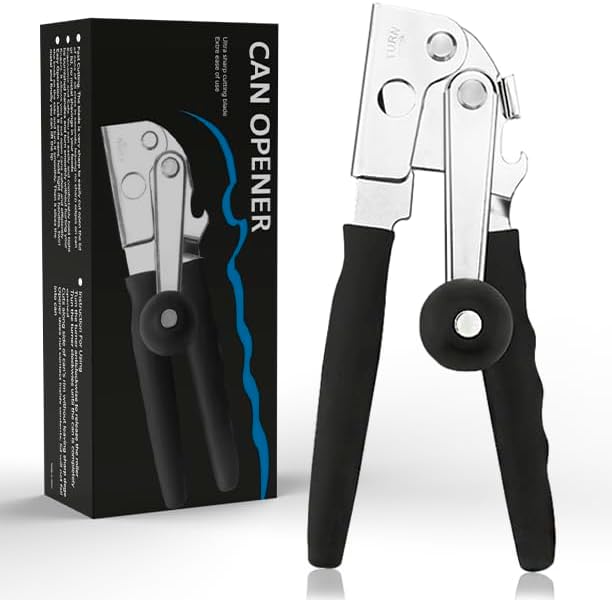BIACAN Heavy Duty Manual Can Opener with Ergonomic Design