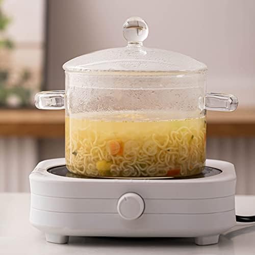 Clear Borosilicate Glass Stock Pot 1500ml