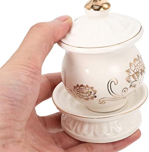 HOMSFOU Lotus Water Offering Bowl 2pcs