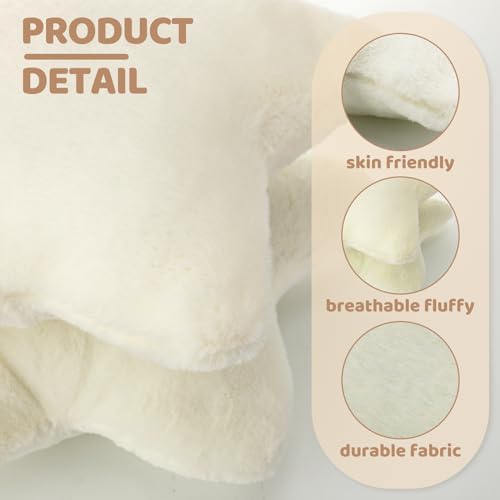 Sumind 2 Pcs 157 Inch Star Throw Pillow Plush Decor