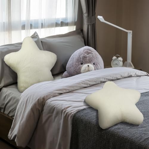 Sumind 2 Pcs 157 Inch Star Throw Pillow Plush Decor