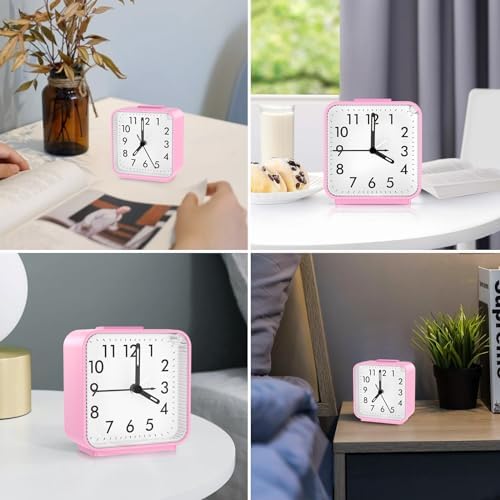 AMIR Analog Alarm Clock with Snooze and Light