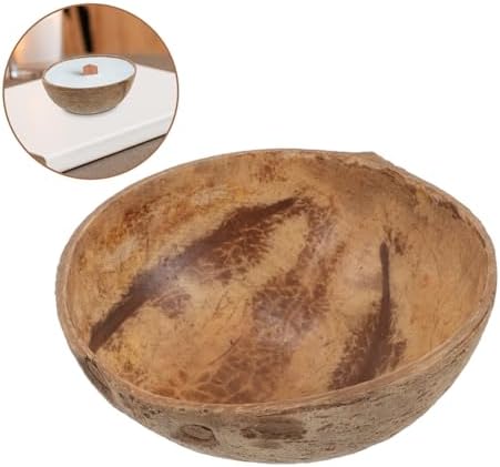 SEWOART Coir Candle Bowl DIY Holder Storage Jar