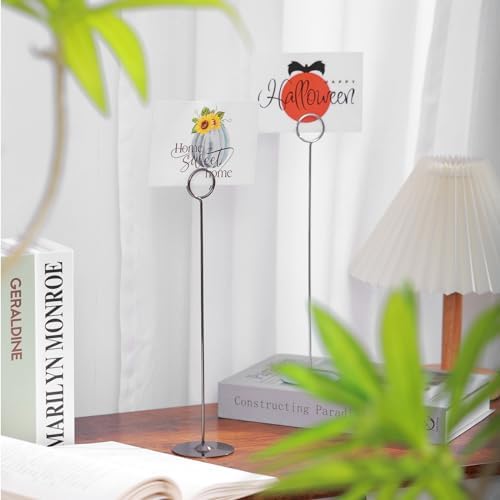 Urban Deco 16 Piece Table Number Holders Set Black