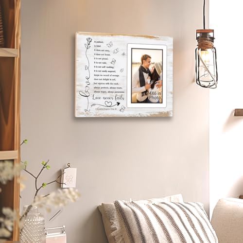 Romantic Couple Picture Frame for Wedding Anniversary