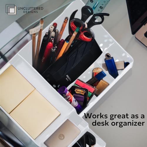 Uncluttered Designs Large Makeup Organizer for Vanity