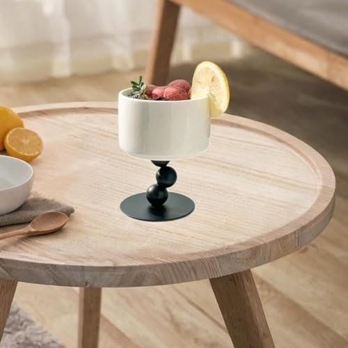 Versatile Ceramic Dessert Cup for Snacks and Ice Cream