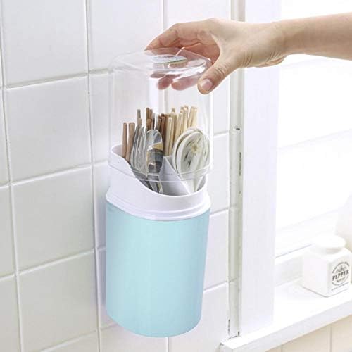 OUKENS 4 Grids Flatware Organizer With Clear Lid