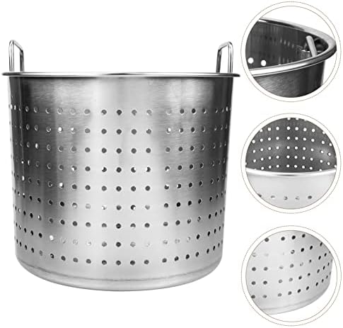 Hemoton Multi-Purpose Steam Pot Strainer Basket Insert