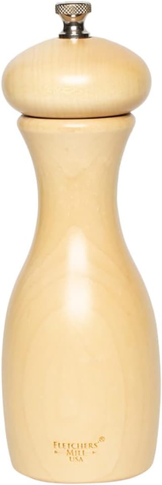 Fletchers Mill Marsala Salt Mill Maple - 7 Inch