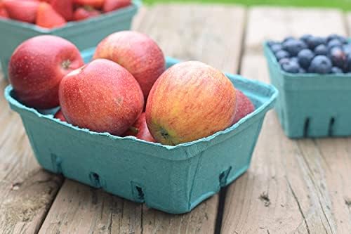 25 Pack Large Vented Berry Basket - Eco-Friendly Food Containers