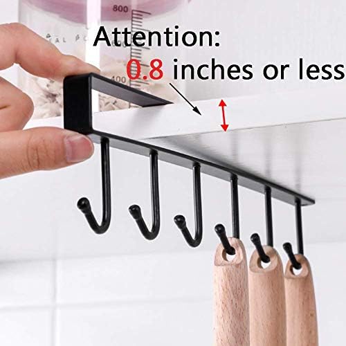 2 Pc Mug Holder for Cabinet Kitchen Storage