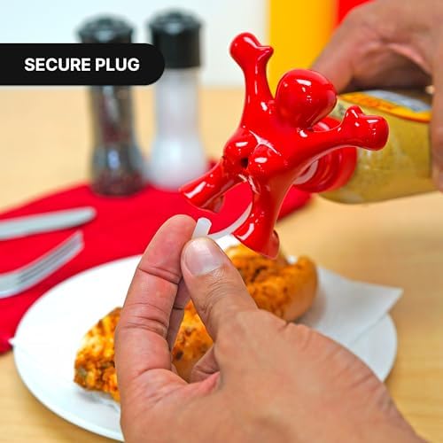 Sir Perky Condiment Bottle Topper - Fun Flair