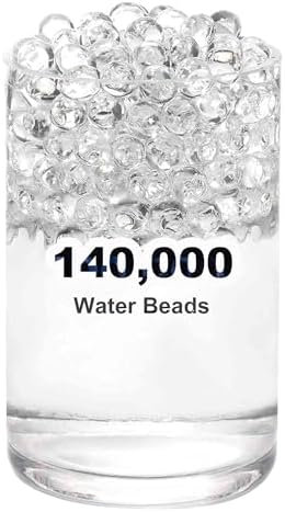 FALAMON 140000 Clear Water Gel Beads for Vase Fillers