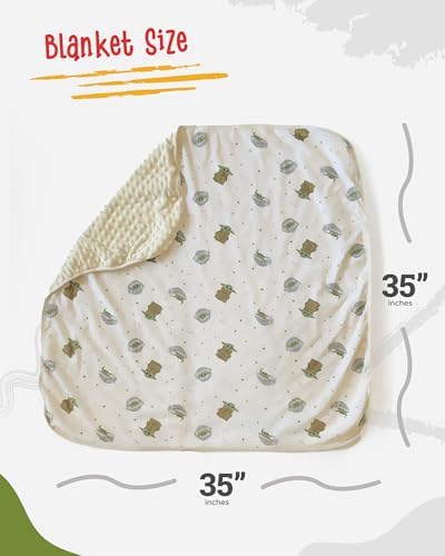 Star Wars Mandalorian Baby Unisex Plush Blanket