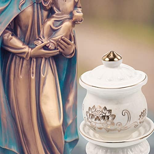 HOMSFOU Lotus Water Offering Bowl 2pcs