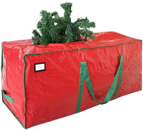 Cosy Family 75 ft Artificial Christmas Tree Storage Bag - Red