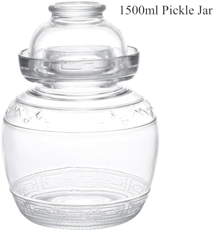15L Glass Fermentation Jar with Water Seal